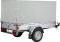 STEMA PKW-Anhänger Basic 750 Kippsdeichsel, max. 593 kg, 3-tlg., ink. 80 cm Hochplanen-Set