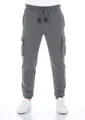 riverso Sweathose Herren Trainigshose RIVLars Slim Fit Jogginghose mit Cargotaschen