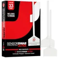 Photographic Solutions Sensor Swab Ultra 33mm Type-4 Digital Imaging Sensor Cleaner Swabs for Cleaning Medium Format Mirrored or Mirrorless Cameras. Sensor Dust & Oil Remover (Pack of 12)