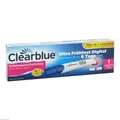 2x CLEARBLUE Schwangerschaftst.Ultra Frühtest digital 1 ST