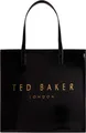 Ted Baker Shopper Crinkon Crinkle Large Icon Bag Black schwarz