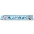 2m Zollstock - Beruf - Hausmeister - lustiger - Meterstab bedruckt Text