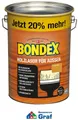 Bondex Holzlasur für außen 4,8 Liter / Verschiedene Farben / #879