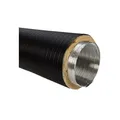 CB-tec Alu-Isoflexrohr schwarz D 125 mm