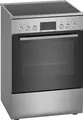 Bosch Stand-Elektroherd m. Glasker.-Feld HKR39C250 Edelstahl