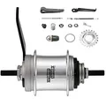 Sturmey Archer IHS3C Getriebenabe Silber 36 Loch