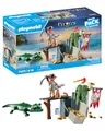 PLAYMOBIL | Starter Pack | Pirat mit Alligator | Spielzeug für Kinder ab 4 Jahren | 71473