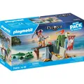 PLAYMOBIL 71473 Pirat mit Alligator