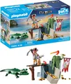 PLAYMOBIL Starter Pack 71473 Pirat mit Alligator