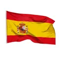 PHENO FLAGS Flagge Spanien Flagge 90 x 150 cm Spanische Fahne Nationalflagge (Hissflagge für Fahnenmast), Inkl. 2 Messing Ösen