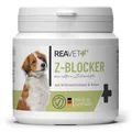 REAVET Z-Blocker Tabletten 120Stk für Hunde, Mit Bierhefe, Schwarzkümmel, Kokos
