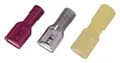 Intercable 180827 Flachsteckhülse Steckbreite: 2.80mm Steckdicke: 0.80mm Vollisoliert Rot