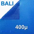 Interline Sommerabdeckung Bali Ø 6,55 m 8-Eck, Poolabdeckung, Überirdischer Pool, Zahl 8 Form, Blau, 0,4 mm, 6550 mm - Blau