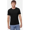 PURE MERINO T-SHIRT - Schwarz - S