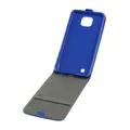 Flexi Case Etui Handytasche Tasche Hülle f. LG X Cam (Blau)