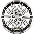 4x Rial Murago sterling-silber 9x20 ET35 - LK5/114.3 ML70.1 Felge Alu