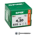 SPAX Universalschrauben T20 Senkkopf WIROX 0191010400303 4 mm x 30 mm, 200 St.