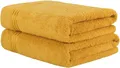 HAMMETEX Saunatuch Hammetex 2er Set extra große Saunatücher, Frottier (Packung, 2-St), 100% Baumwolle – Weich & Saugfähig – Luxuriöse Große Spa-Badetücher