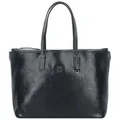 Tommy Hilfiger TH Monoplay Leather Shopper Tasche 35 cm  schwarz