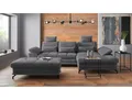 Ecksofa OTTO HOME Costello L-Form, B: 301 cm mit Sitztiefen-, Armteilverstellung & , grau, B:301cm H:89cm T:176cm, 100% Polyester;Samtoptik (100% Polyester), Sofas, Ecksofa, 3 Nierenkissen, optional Bettfunktion & Bettkasten, Topseller