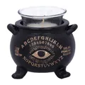 Nemesis Now All Seeing Eye Hexenkessel, Teelichthalter, Schwarz, 9 cm