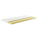 Visco Topper 200x200 | 6cm Matratzentopper - Visco Schaum Topper mit 4X Antirutschgummis - H2 Matratzenauflage 200x200cm - Druckentlastend & Waschbar - Gel Visco Schaum Mattress Topper für Matratze