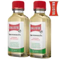 2x Ballistol 21000 Universal-Öl Flüssig Öl Maschinenöl Waffenöl Pflegeöl 50ml
