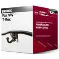Für VW T-Roc Typ A11 / D11 (Brink) Anhängerkupplung horizontal abnehmbar neu