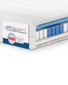 AM Qualitätsmatratzen 7-Zonen Taschenfederkernmatratze 90x200cm H4 - Made in Germany - Ergonomische Matratze 90x200 H4 mit waschbarem Bezug - Oeko TEX - Federkernmatratze H4 90x200 21cm hoch
