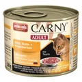 Animonda Cat Carny Adult Rind & Huhn & Entenherzen 200g (Menge: 6 je Bestelleinh