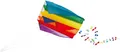 Paul Günther 1173 - Einleiner-Drachen Mini-Parafoil mit Regenbogen Motiv aus