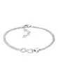 Elli Armband Damen Herz Liebe Unendlichkeit Infinity in 925 Sterling Silber