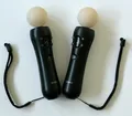 2 x Sony Playstation 4 + 5 PS4 PS5 Move Motion Controller Twin Pack VR