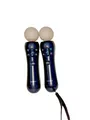 Sony PlayStation Move Motion Controller Twin Pack - Schwarz für PS3/PS4