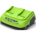Greenworks 40V Dual-Slot-Schnellladegerät 8A