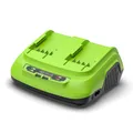 Greenworks 40V Dual-Slot-Schnellladegerät 8A