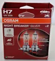 OSRAM NIGHT BREAKER® SILVER H7 HALOGEN SCHEINWERFERLAMPE 12V - 24.8 926 S20