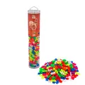 Plus-Plus Geniales Konstruktionsspielzeug, Tube Neon Mix, Bausteine-Set, 240 Teile