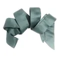 Maya Deluxe Satin Sash Belt for Bridesmaids - Misty Green
