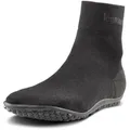 Leguano CLASSIC Barfußschuh, Bequemschuh, Komfortschuh, Flats, Schlupfboots mit dehnbarem Schaft schwarz XS (36/37)