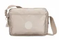 kipling Basic Plus Abanu Crossbody M Umhängetasche Tasche Metallic Glow Beige