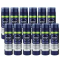Nivea Men Protect & Care 12 x 200 ml Rasierschaum Shaving Foam für normale Haut