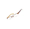 Fossil Brillengestell Korrektionsfassung Brille Metall Orange 52/18/140 - OF1088201, Metall