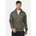 Indicode Sweatjacke Herren INYanic Herrenjacke Reißverschluss grün M (48)