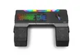 COUCHMASTER CYCON³ Black - Ergonomisches Gaming Lapdesk für Couch & Bett, HORIZONLIGHT Bar