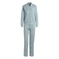 adidas Women's ESSENTIALS 3-STRIPES TRACKSUIT, Wonder Sage, L