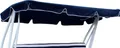 DEGAMO Dachplane Ersatzplane für Hollywoodschaukel MIAMI 4-sitzig 228x120cm, dunkelblau