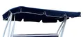 Dachplane für 4-sitzer Hollywoodschaukel Miami 228x120cm (Blau)