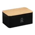 Kesper Brotbox, 28 x 18 x 13 cm 18047 , Farbe: schwarz