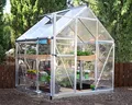 Palram HYBRID 6X6 Bundle Silber Gewächshaus, 186x185x208 cm